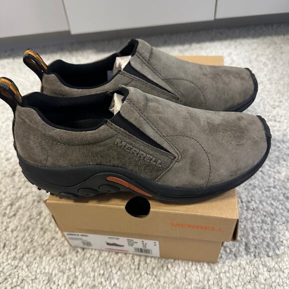 Merrell Women's Jungle Moc, ComfortConvenienceTraction, Gunsmoke USA9M, NWT - Picture 4 of 9